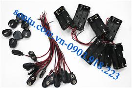  Đế pin 2A, chụp pin 9V, chụp pin 2032