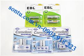 Pin sạc camelion EBL 2A, 3A, 9V