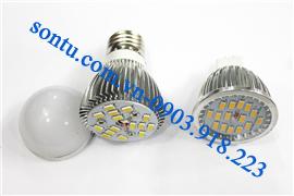  Đèn đuôi ghim 6w, E27 tròn 6w