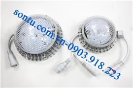  Led module đế nhôm tròn RGB 10cm, 20cm